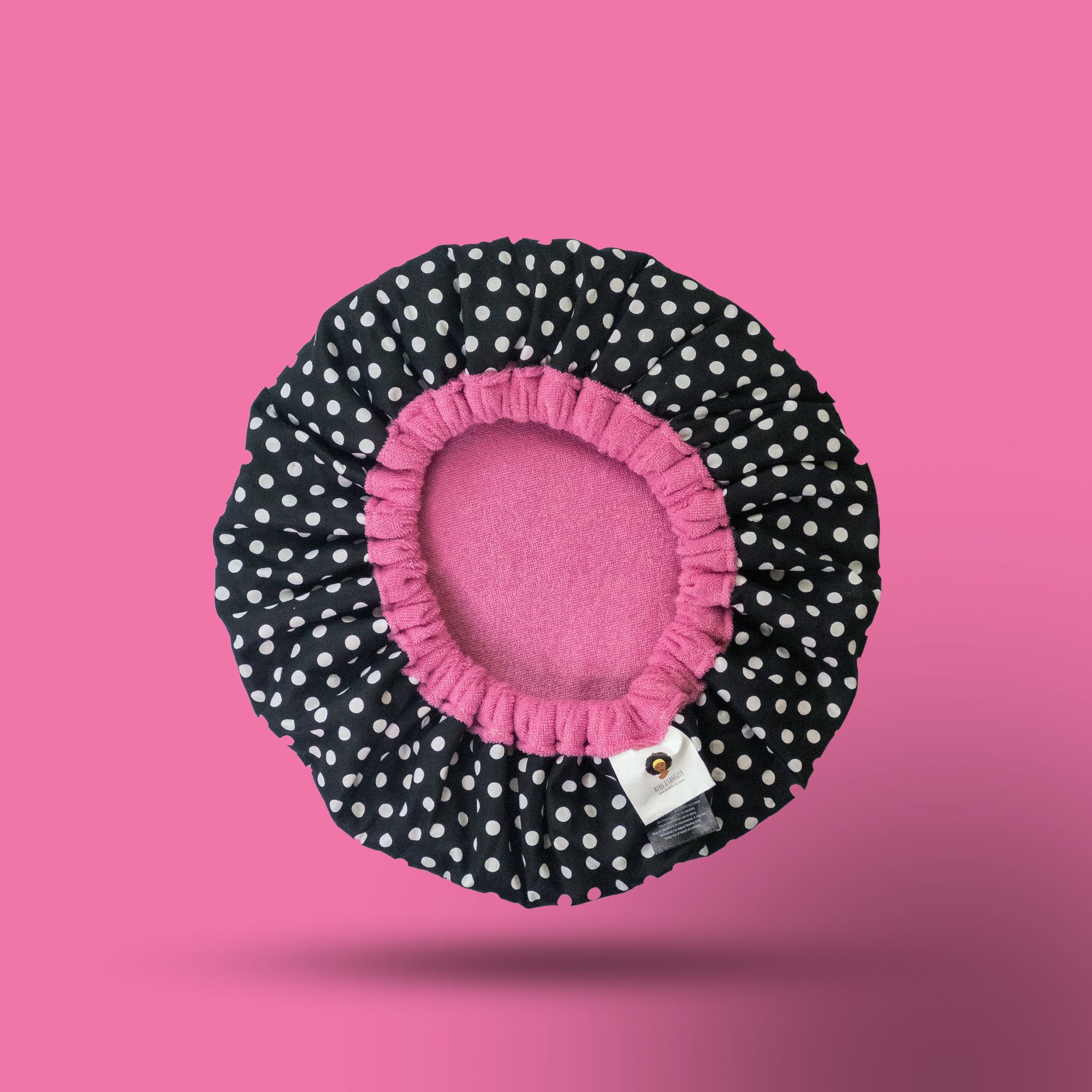 AD| Deep Conditioning Thermal Cap - Polka Dot