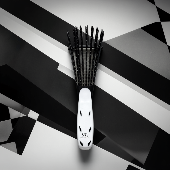 Afro Dtangler Brush - Monochrome