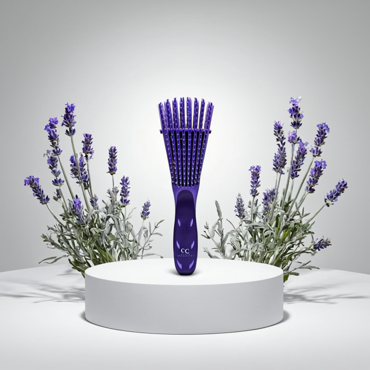 Afro Dtangler Brush - Lavender