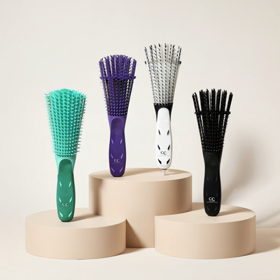 Afro Dtangler Brush - Lavender