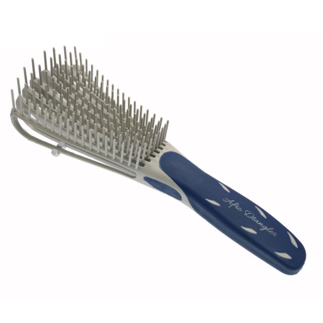 Afro Dtangler Brush - Navy